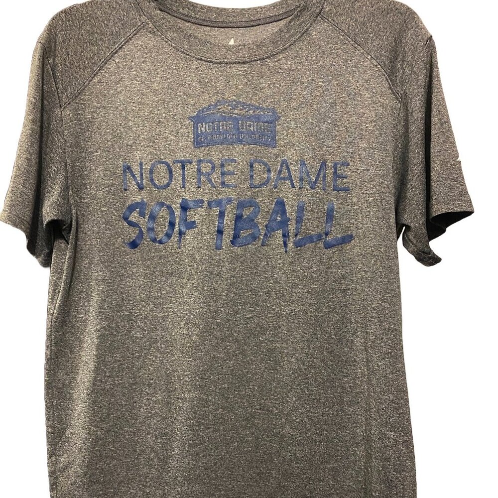 Notre Dame University of Maryland Gators Softball BSN Sports Tee Shirt, Small